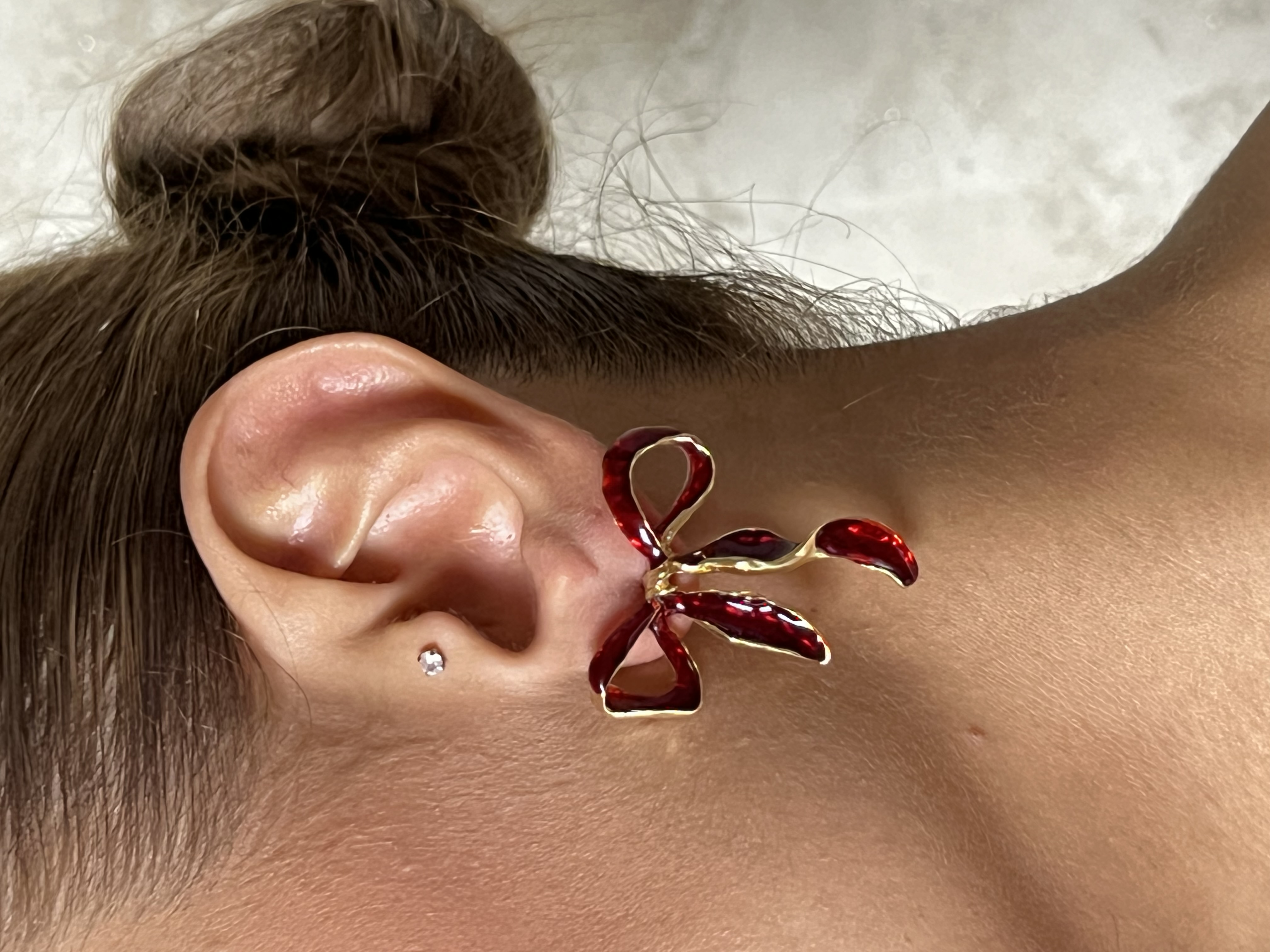 خرید گوشواره رزینی طرح‌دار و سبک | مدل‌های خاص و جدید در Narsisaccessories